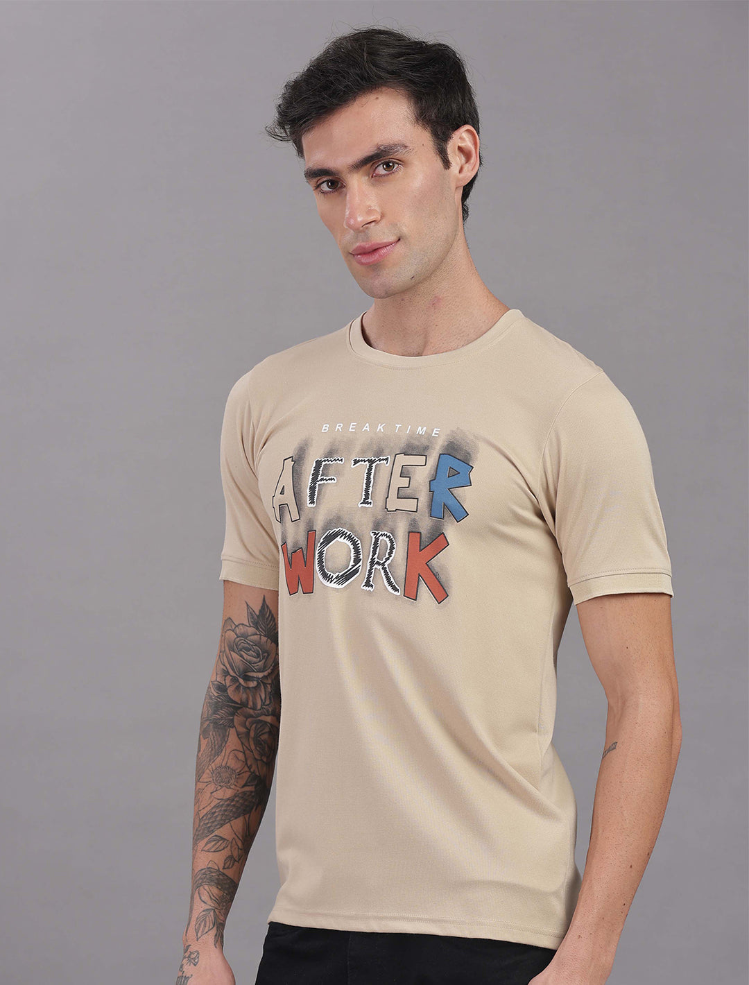 Doby Tensil Lycra - Dusty Brown
