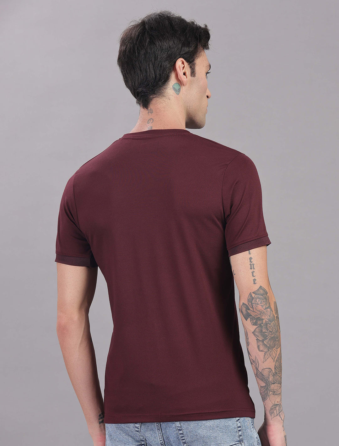 Doby Tensil Lycra - Maroon