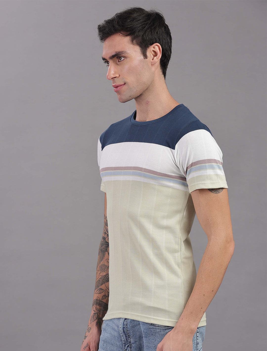 Jacquard Auto stripes - Green