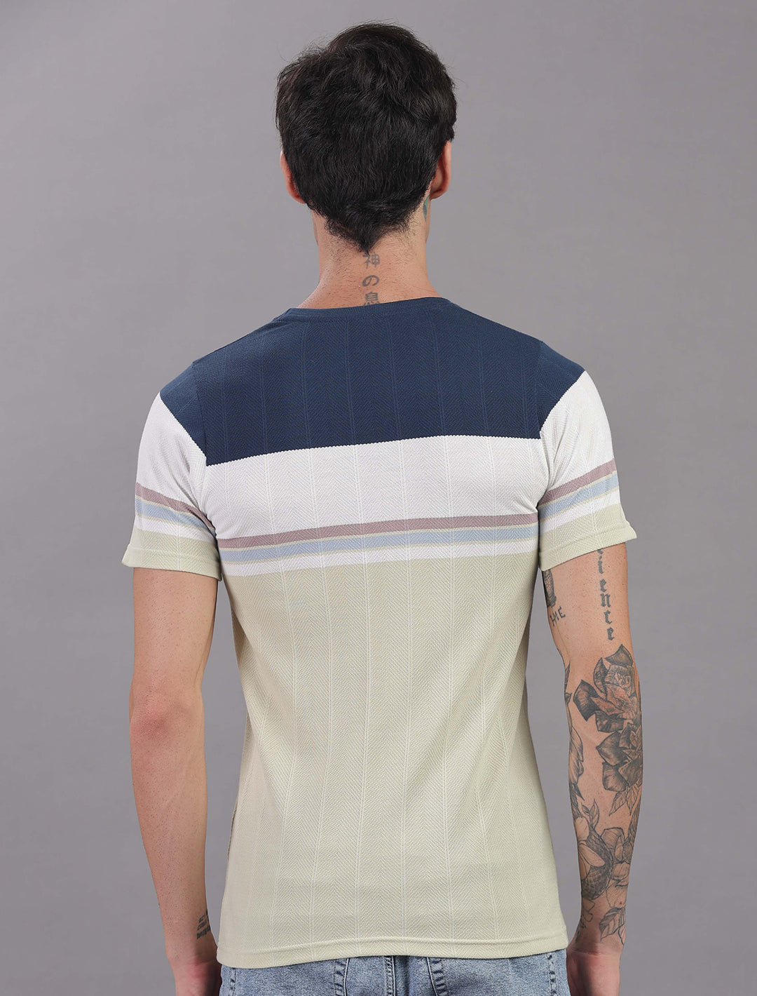 Jacquard Auto stripes - Green