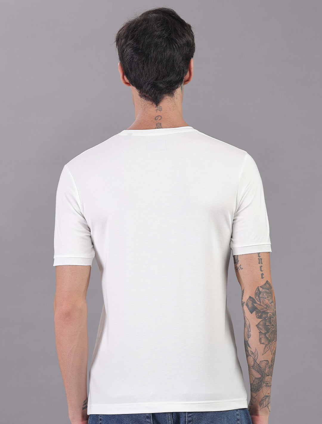 Doby Tensil Lycra - White