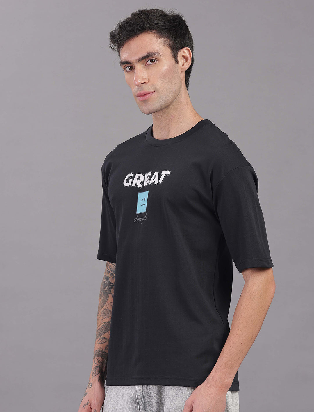 Interlock Canvas Oversized - Black