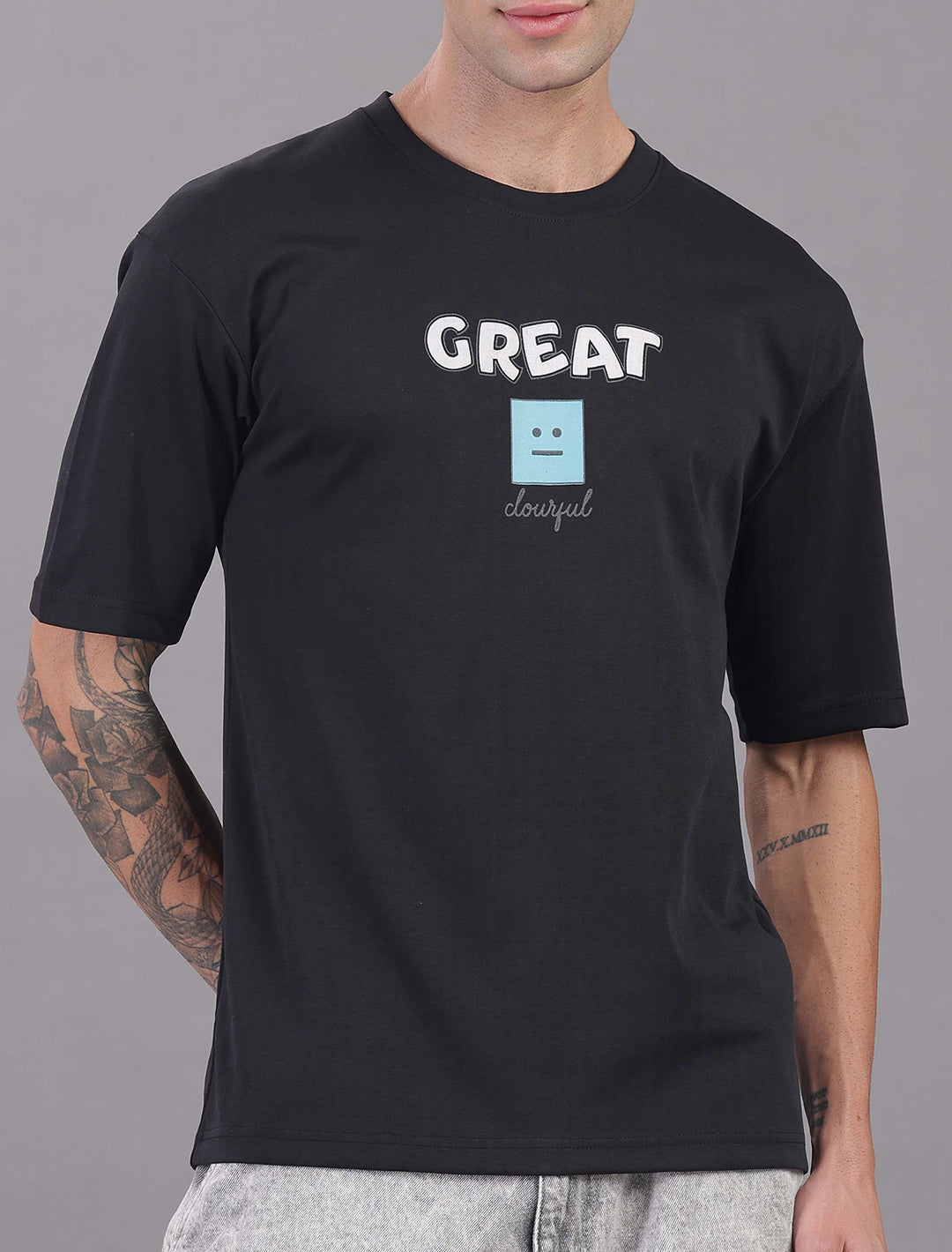 Interlock Canvas Oversized - Black