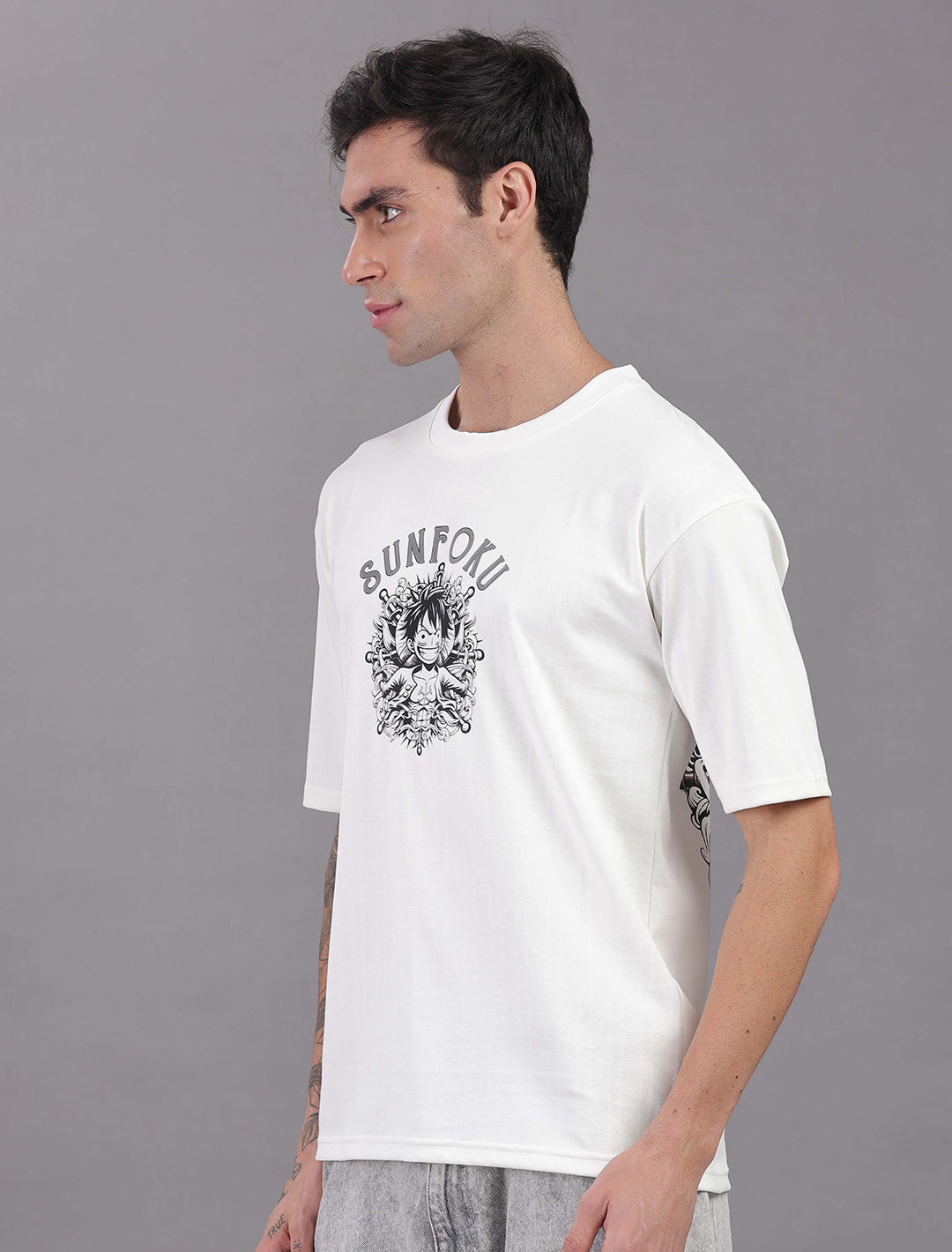 Interlock Canvas Oversized - White