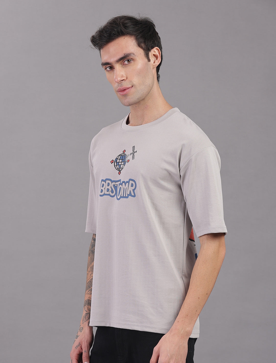 Interlock Canvas Oversized - Light Grey