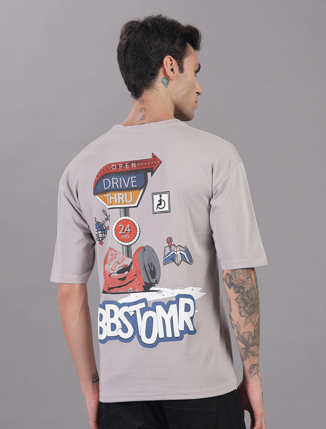 Interlock Canvas Oversized - Light Grey