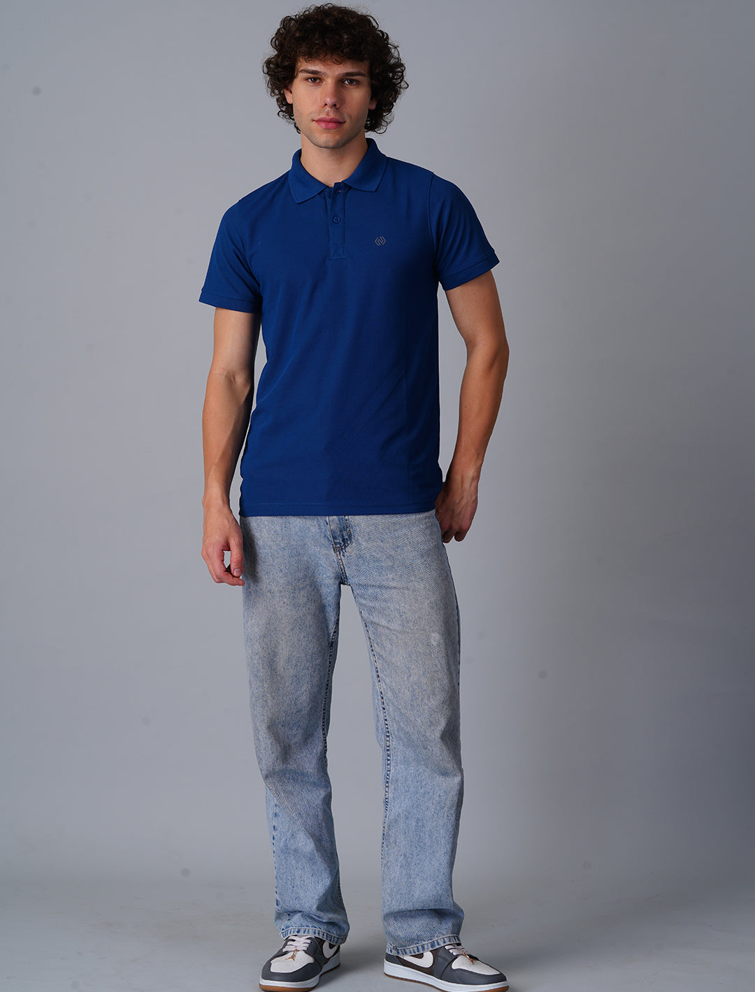 Polo T-Shirt Half Sleeve - Dark Blue
