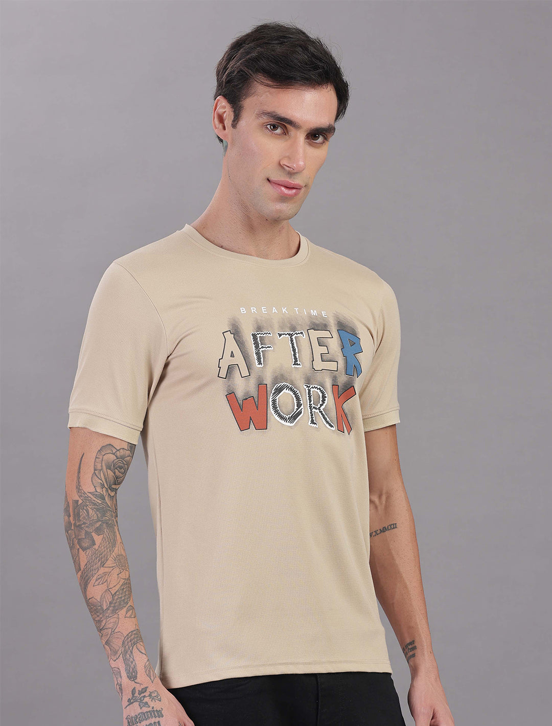 Doby Tensil Lycra - Dusty Brown