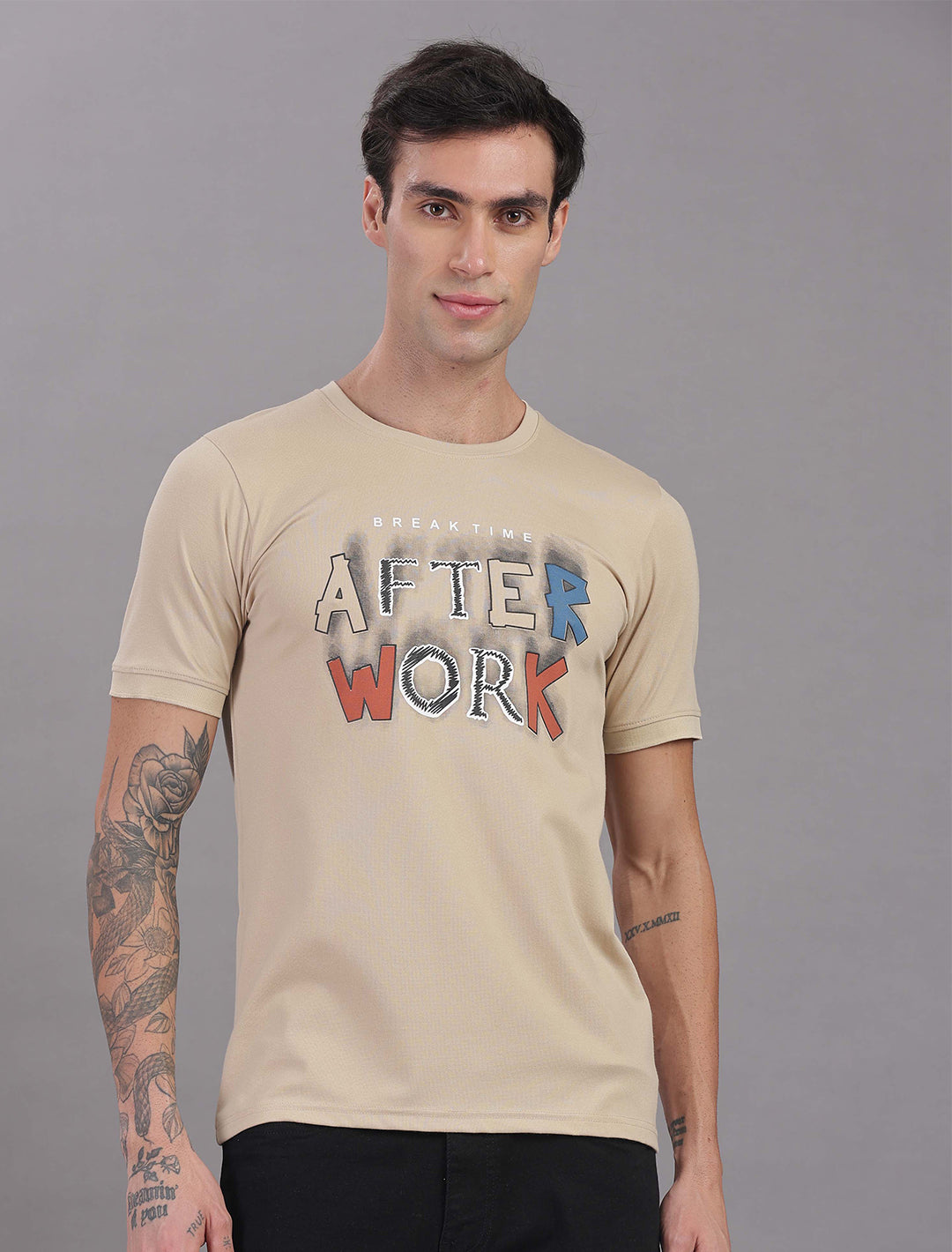Doby Tensil Lycra - Dusty Brown