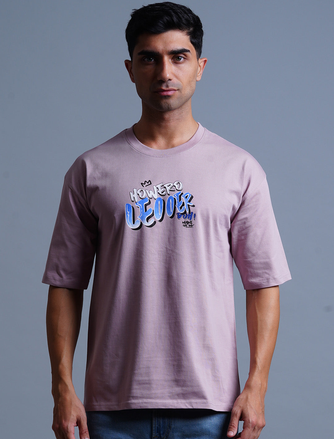 Cotton Oversized T-Shirt - Pink