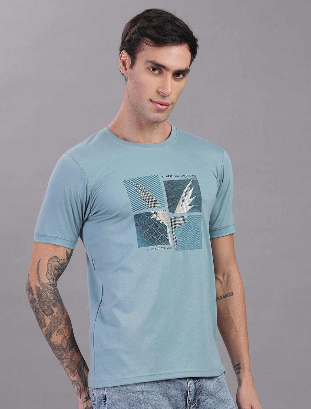Doby Tensil Lycra - Light Blue