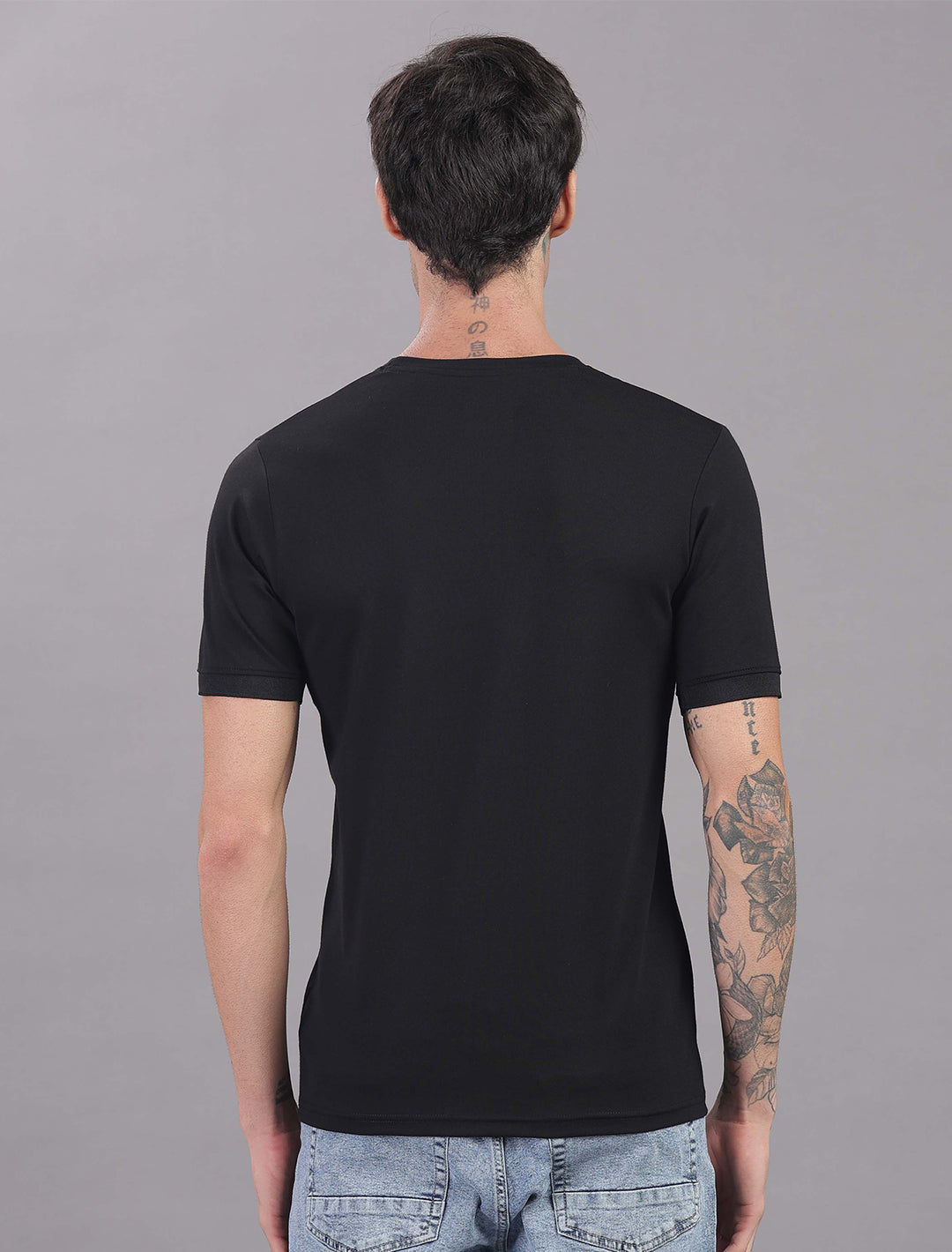 Doby Tensil Lycra - Black