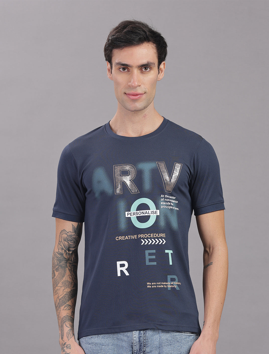 Doby Tensil Lycra - Navy Blue