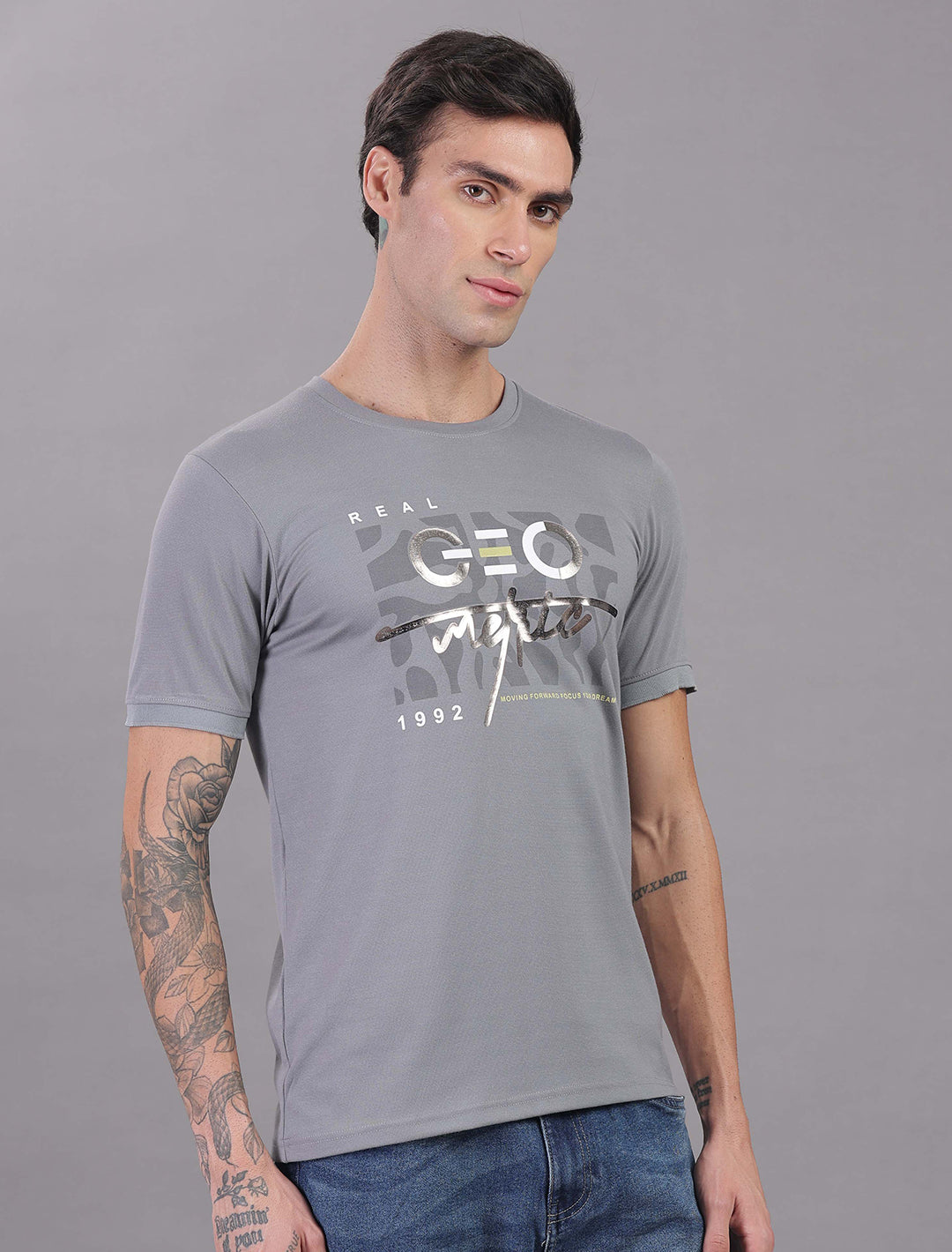 Doby Tensil Lycra - Grey