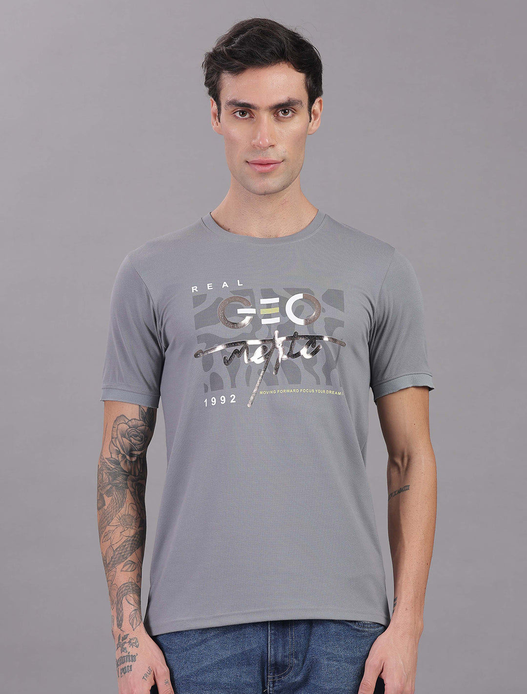 Doby Tensil Lycra - Grey