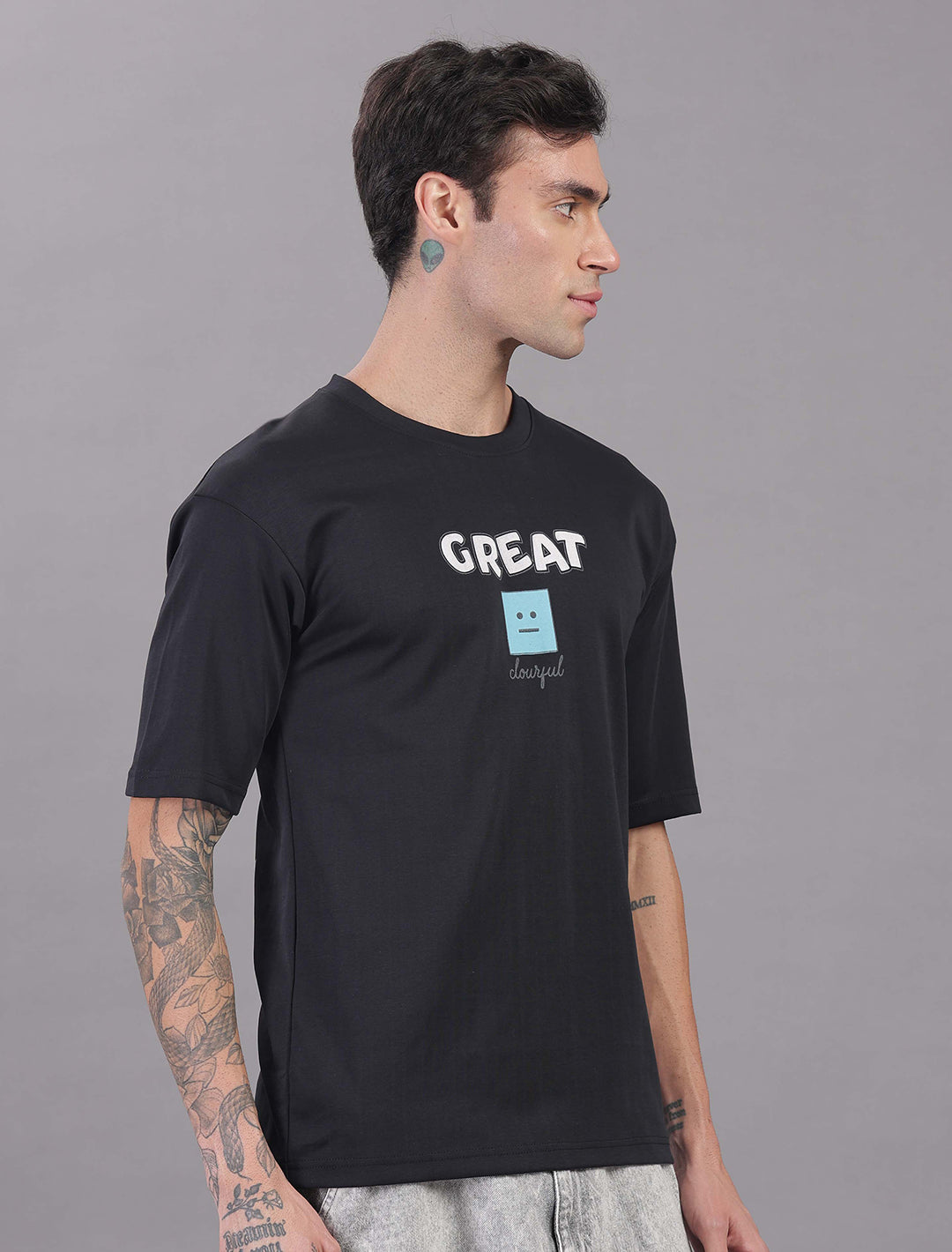 Interlock Canvas Oversized - Black