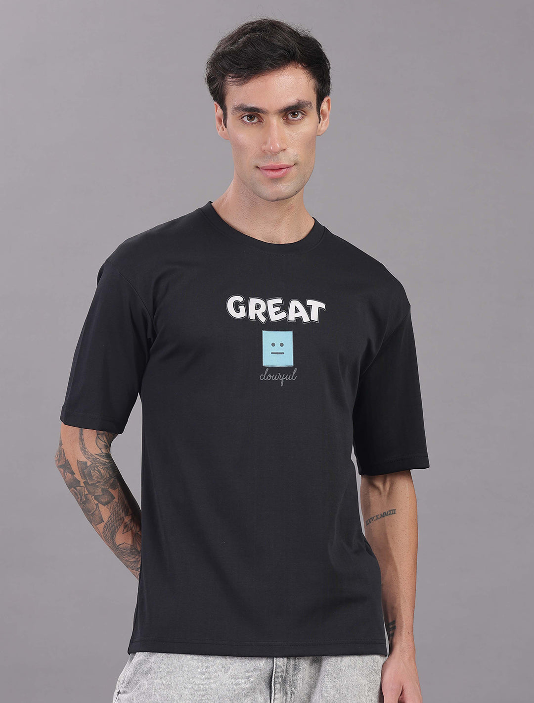 Interlock Canvas Oversized - Black