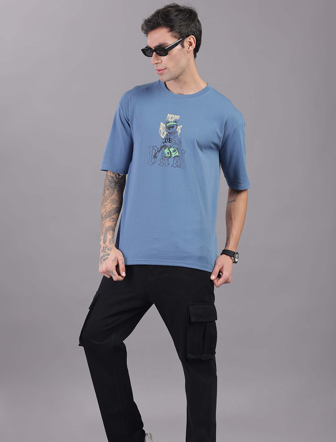 Interlock Canvas Oversized - Denim