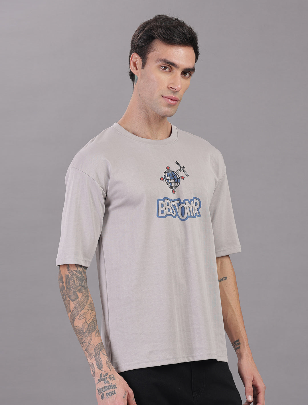 Interlock Canvas Oversized - Light Grey