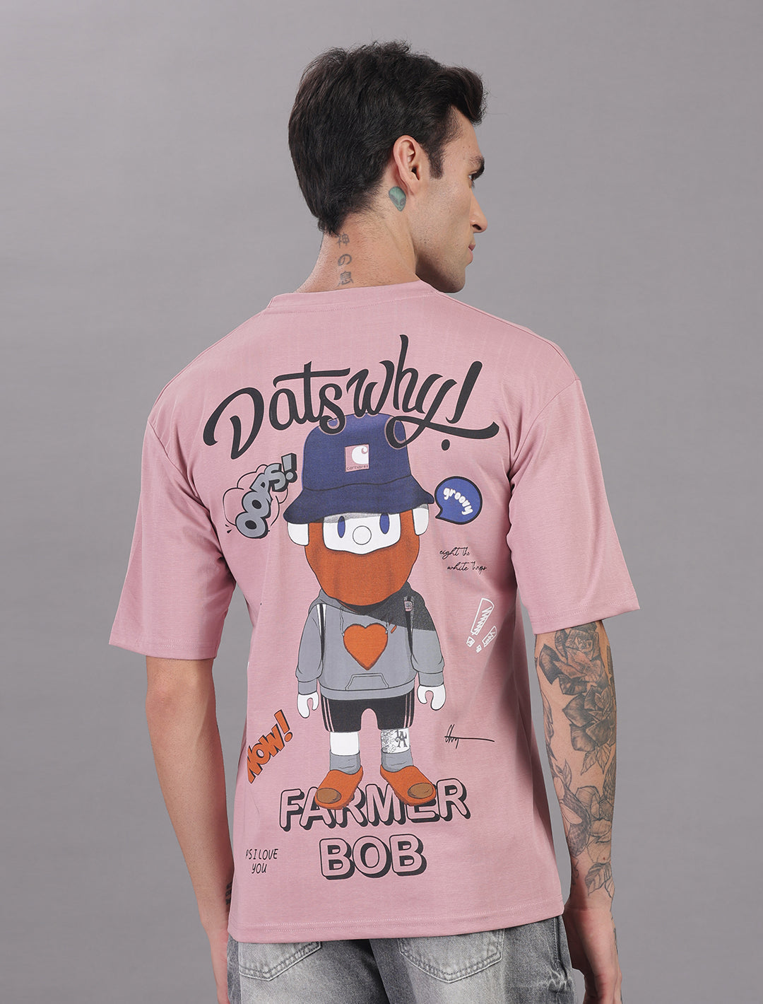 Interlock Canvas Oversized - Dark Pink