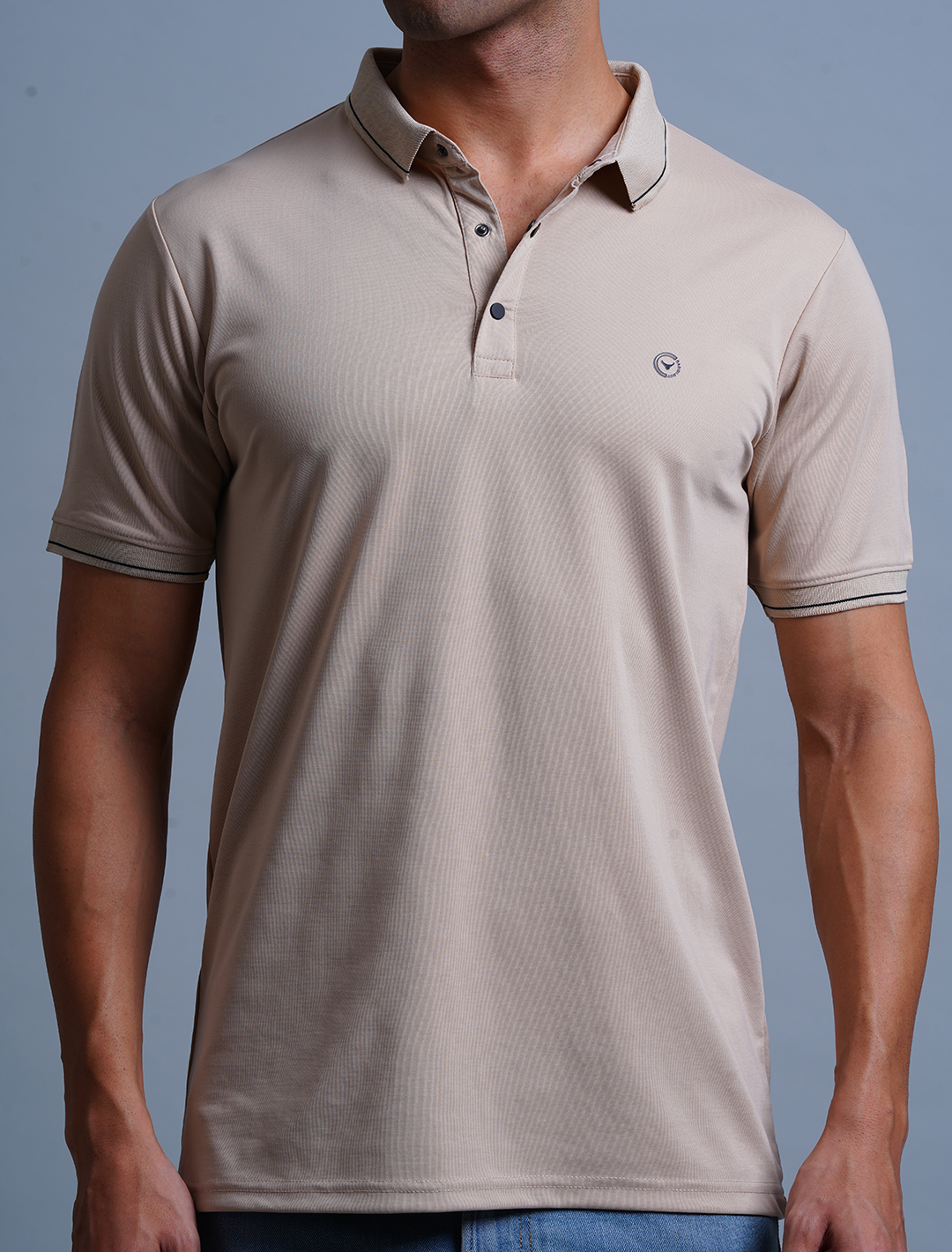 Polo T-Shirt - Beige