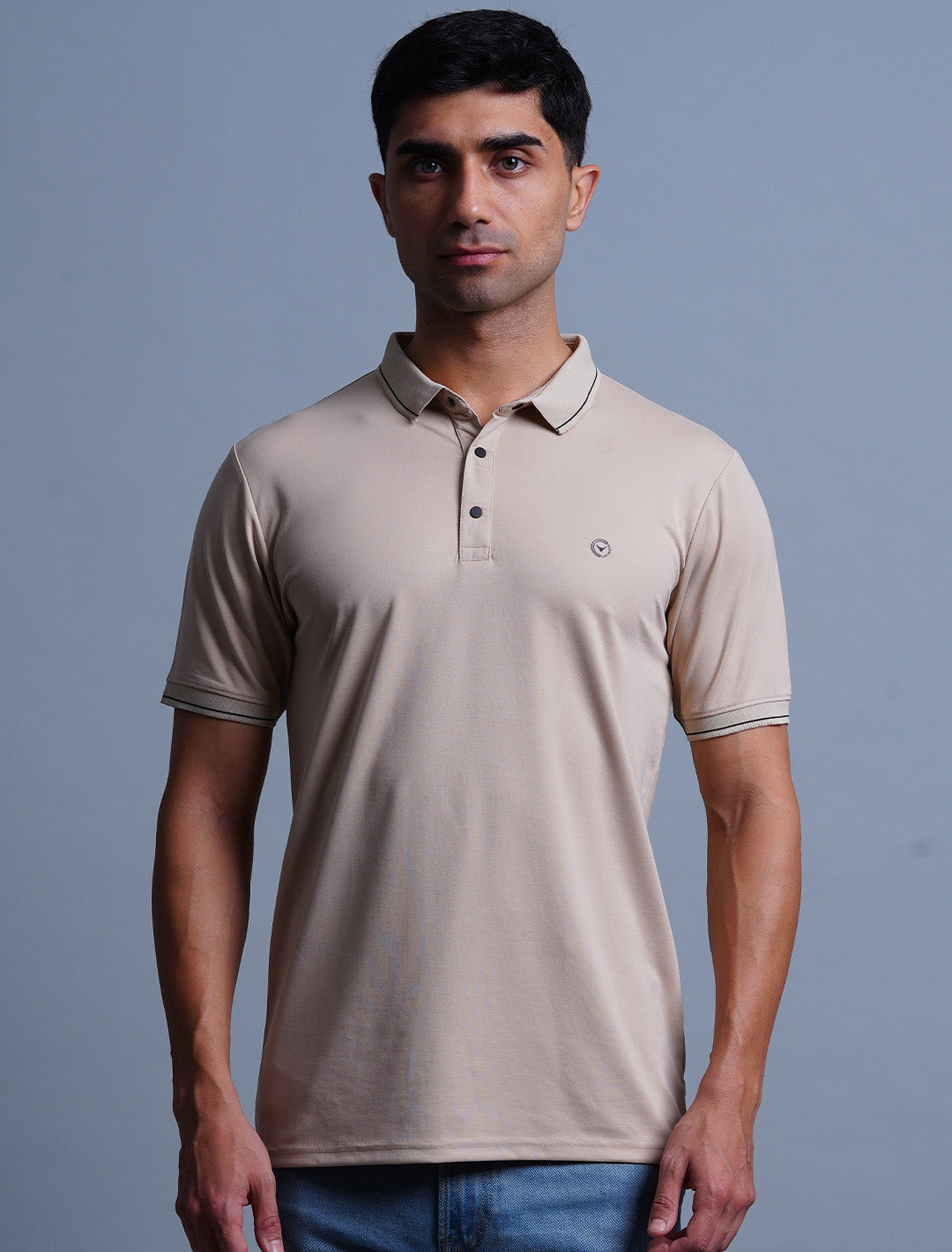 Polo T-Shirt - Beige