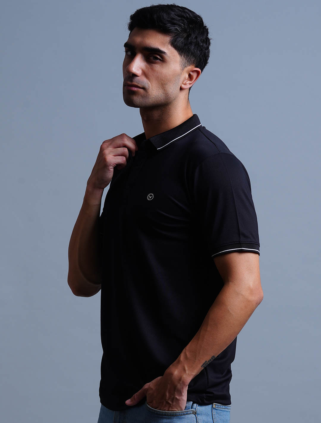 Polo T-Shirt - Black