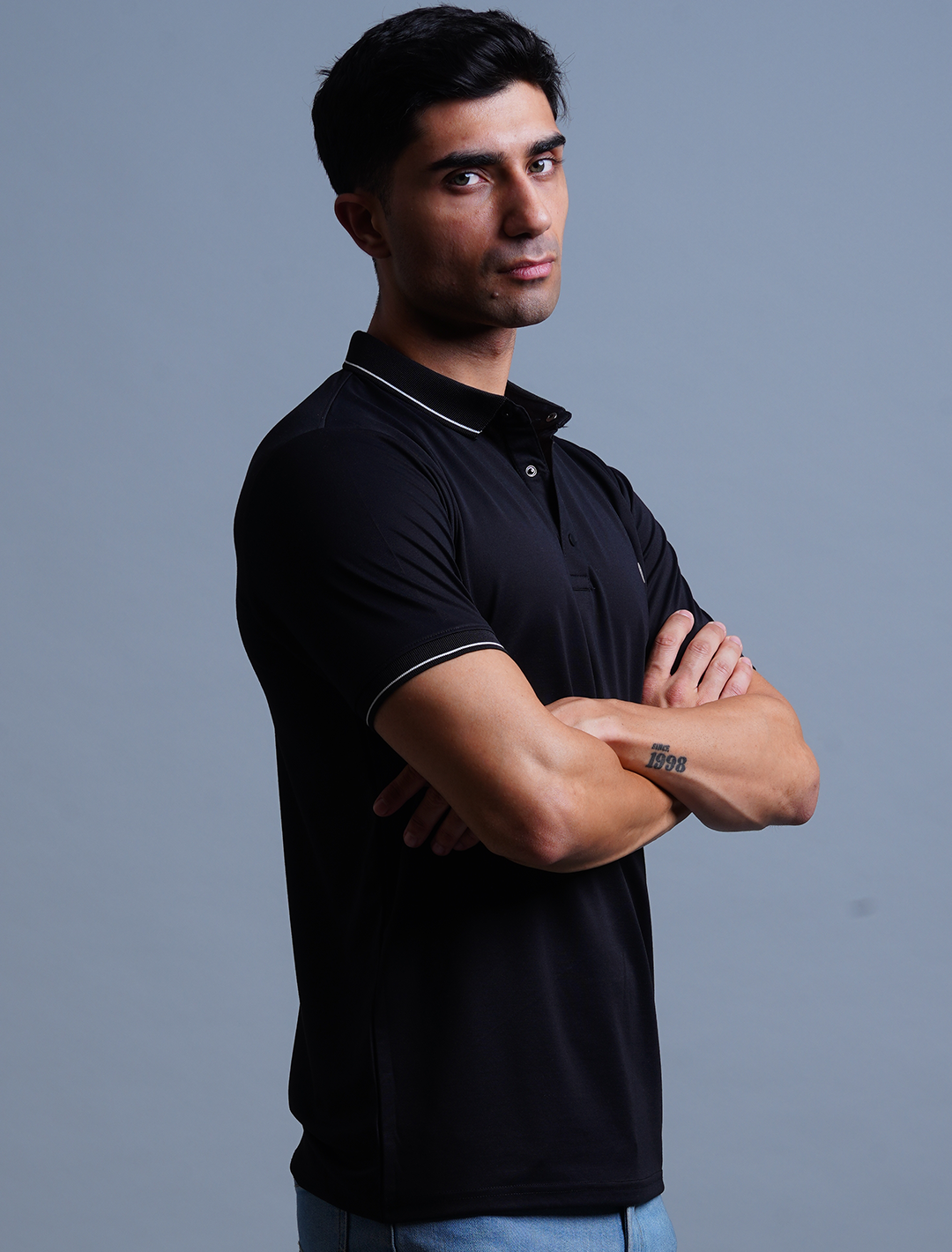 Polo T-Shirt - Black