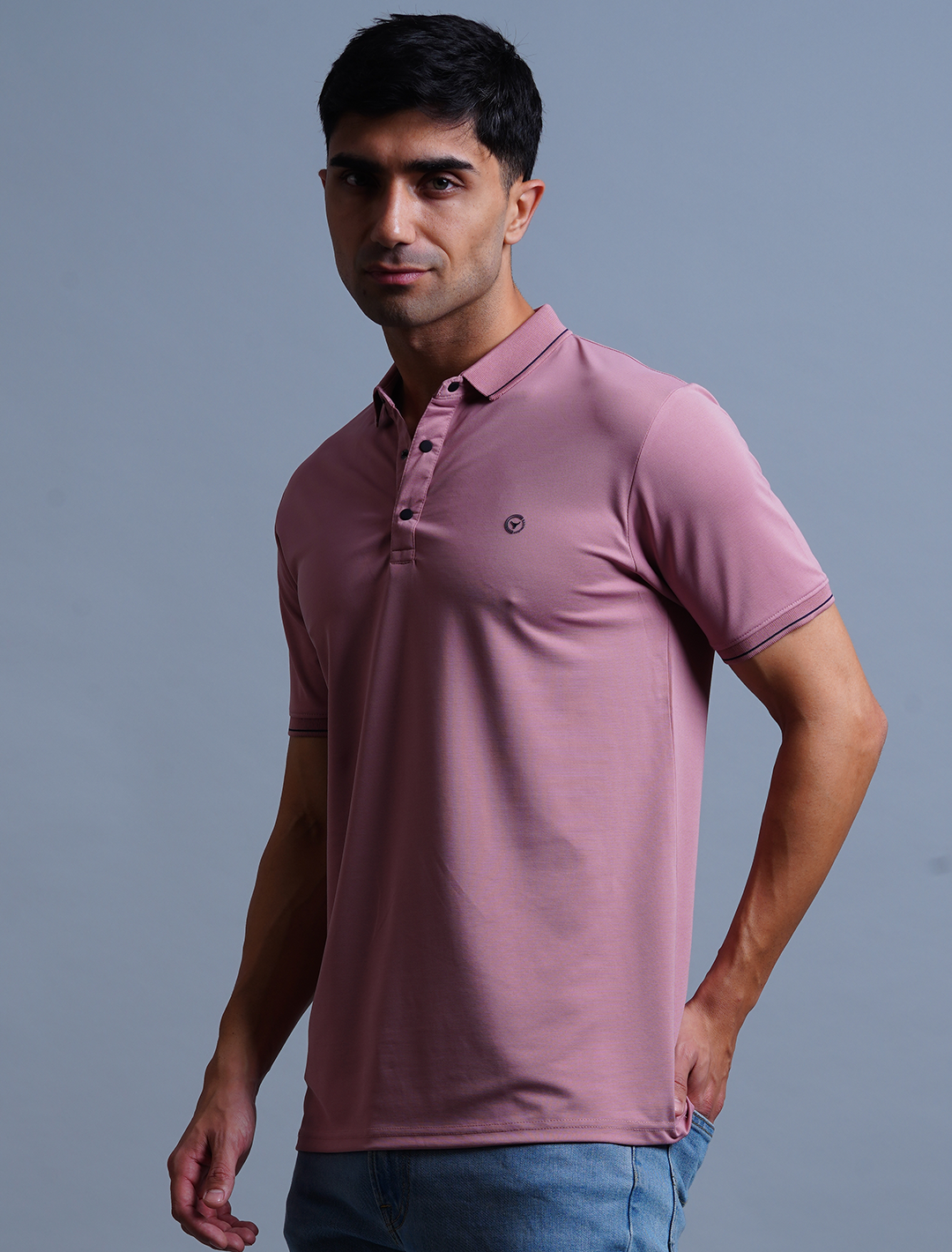 Polo T-Shirt -  Light Pink