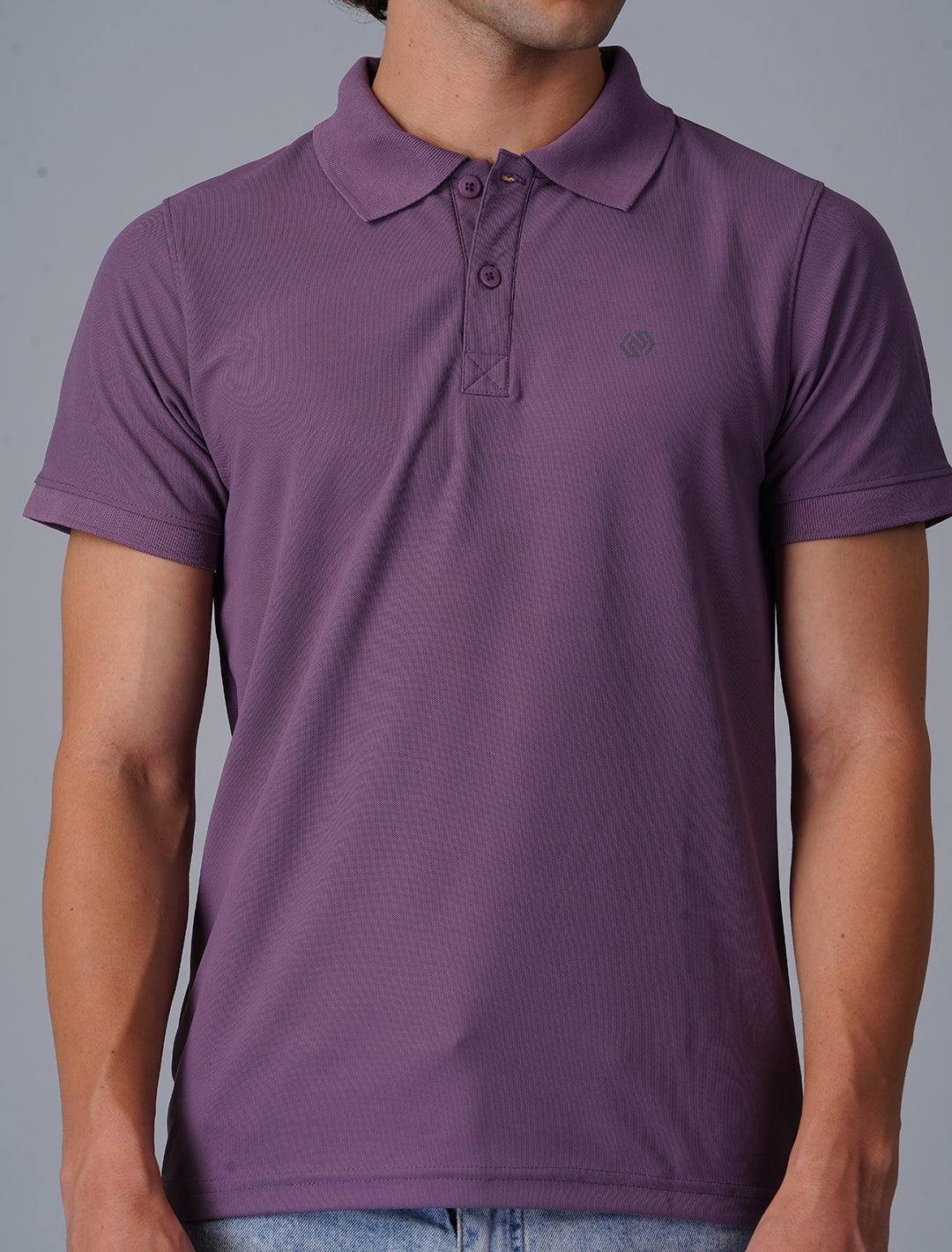 Polo T-Shirt Half Sleeve - Purple