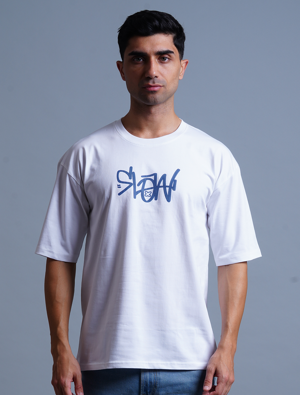 Oversized Graphic T-Shirt White