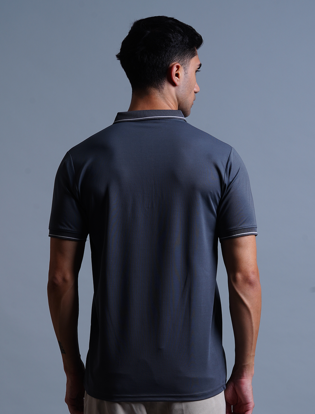 Polo T-Shirt -Grey