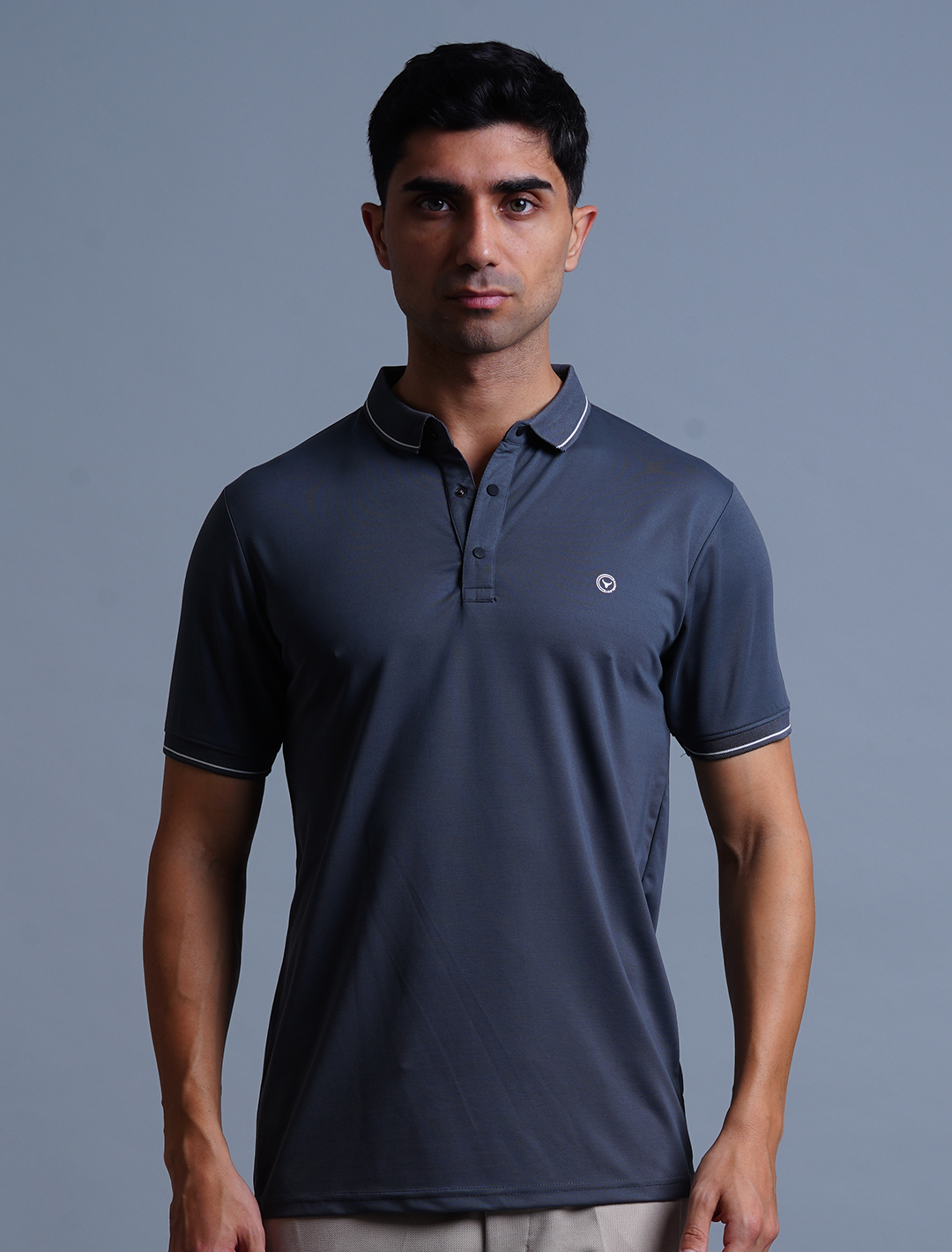 Polo T-Shirt -Grey